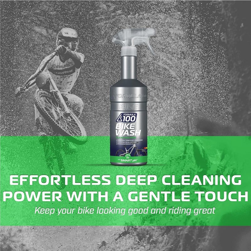 Formula 100 Clean Machine Bike Wash – For Cleaning Bicycles & Electric Bikes – No-Run Gel Formula Works on All Surfaces, Lifts Away Dirt & Grime - Image 4
